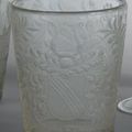 Gobelet en verre taillé. Bohème, XVIIe siècle