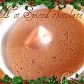 Hot spiced chocolat mix - Petit cadeau de Noël, la préparation pour chocolat chaud épicé comme au Mexique.