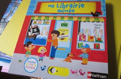 Ma librairie animée, de Marion Billet