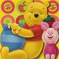 Carte Postale - Winnie the pooh & piglet , Cheesee -