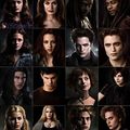 Comparaison des personnages de Twilight à New Moon