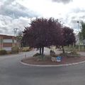 Rond-point à Magnanville
