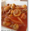 CHAMPIGNONS A LA GRECQUE recette express micro-ondes