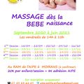 Massage bébé