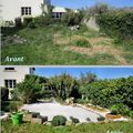 Jardinage - création de terrasse