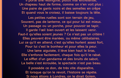 Dans la pénombre