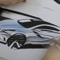 Dessin de la Mercedes Classe A 2012