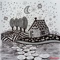 Zentangle sweet home