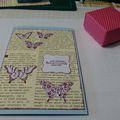 Boite origami et cartes
