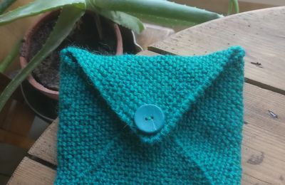 Pochette tricot
