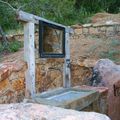 Salle de bains, maquis Corse.