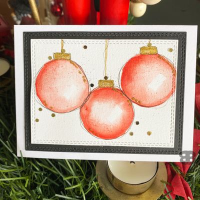 Cartes de vœux à l'aquarelle (2ème partie)