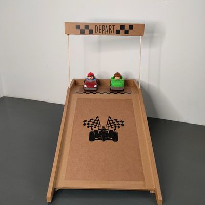 Rampe courses de voitures