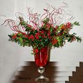 Décoration de noël : bouquet de houx