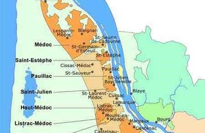 Le Médoc. Les anciens marécages. En 1599.