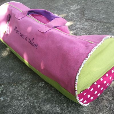 La sac à tricot assorti au sac à aiguilles