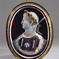 Emperor Claudius. Imperial Rome. Cameo: 43-5 AD; Mount ?17th c.