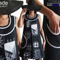 Une Robe Trapèze au patchwork couture : un mélange Fantaisiste aux imprimés chics chez ISAmade.