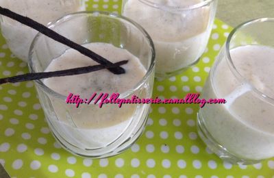 Riz au lait vanille