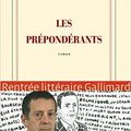 Les Prépondérants, roman d'Hédi Kaddour