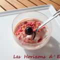 Panacotta aux Cerises Amaréna pour Octobre Rose