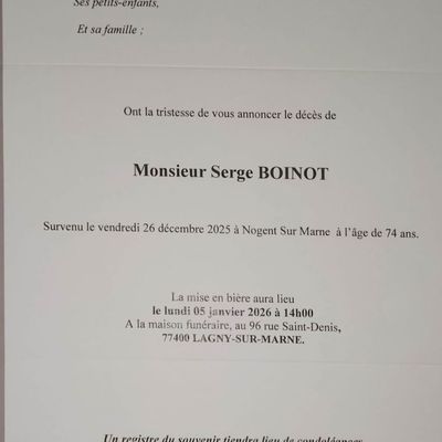 COMPLEMENT D'INFORMATIONS 