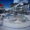 Rond-point à Bayburt (Turquie)