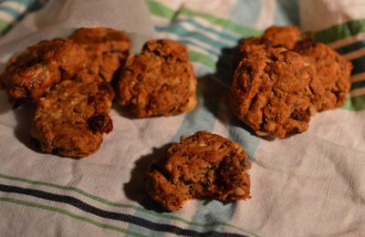 cookies salés : fourme ambert tomates séchées {Battle food #18}