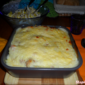 Croissants à la béchamel, gratinés au four