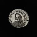 An ancient Roman bronze AE3 follis coin of Emperor Constantius II, (Flavius Julius Constantius Augustus) struck 337 - 361 A.D. 