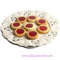 Biscuits tartelettes aux fraises