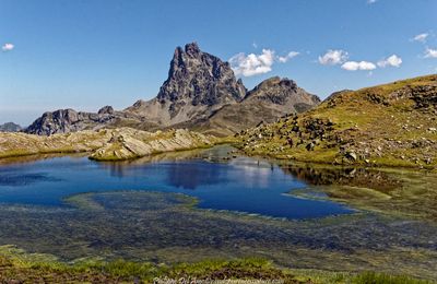 Pic Canaourouye 2 347 m par le Lac d'Houer