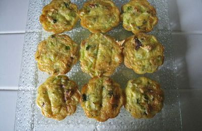 Flans de courgettes