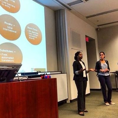 Présentation finale en entrepreneurship !