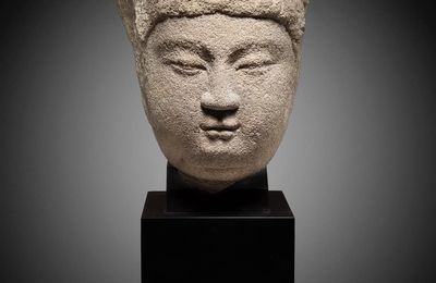 Head of Bodhisattva, Tang dynasty (618-907)