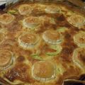 TARTE COURGETTE ET CHEVRE