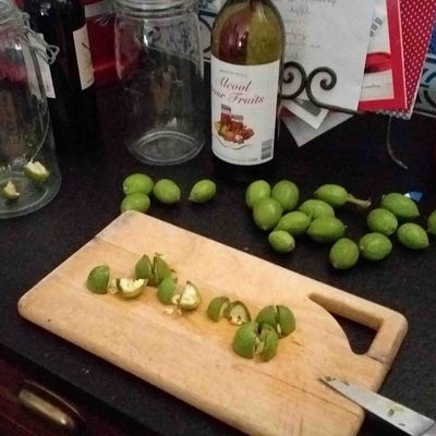 Liqueur et vin de noix