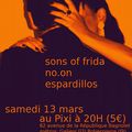 Sons of Frida - 13/03/10