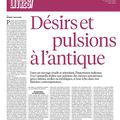 Désirs et pulsions à l'antique