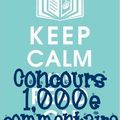 Résultats concours 1,000è commentaire!