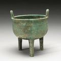 A bronze tripod ding - Western Zhou Dynasty