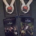 Mes exemplaires de la saga Twilight