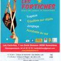 « LES FORTICHES » proposent pour les vacances d’Hiver un stage de Cirque du 16 au 20 février 2015.