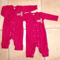 Lot De 2 Body Jambes Et Manches Longues - 3 Mois - Combinaison, Pyjama 