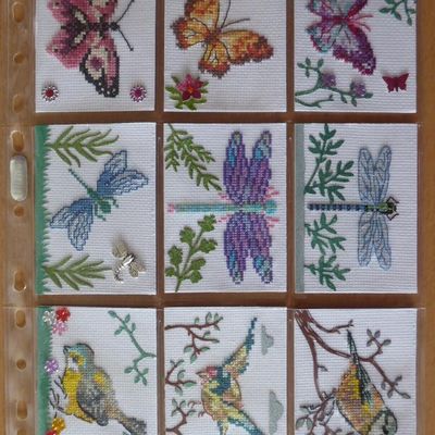 Echange ATC brodées Novembre 2025 2 !