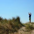 Sur les dunes de sable