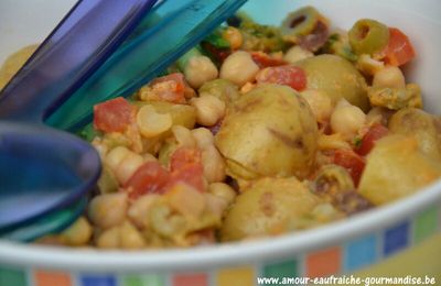 Salade de pommes de terre à l'andalouse