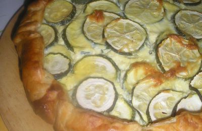 Tarte aux courgettes