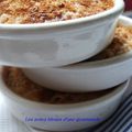 Crème brûlée aux amandes et au lait de soja