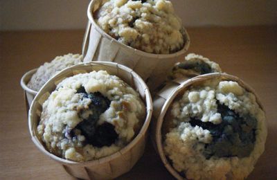 Blueberry muffin : muffin à la myrtille